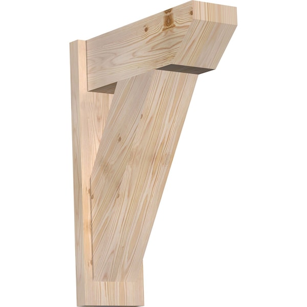 Ekena Millwork Traditional Slat Smooth Outlooker, Douglas Fir, 7 1/2"W x 20"D x 28"H OUT08X20X28TRA06SDF - main